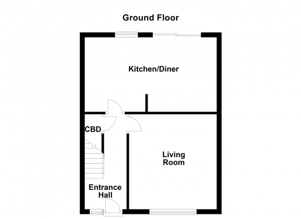 Floor Plan Image for 3 Bedroom Semi-Detached House for Sale in Green Park Avenue, Ossett