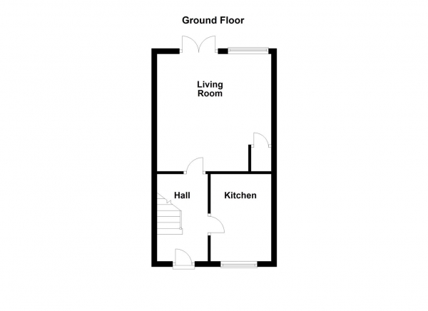 Floor Plan Image for 3 Bedroom Mews for Sale in Moorcroft, Ossett