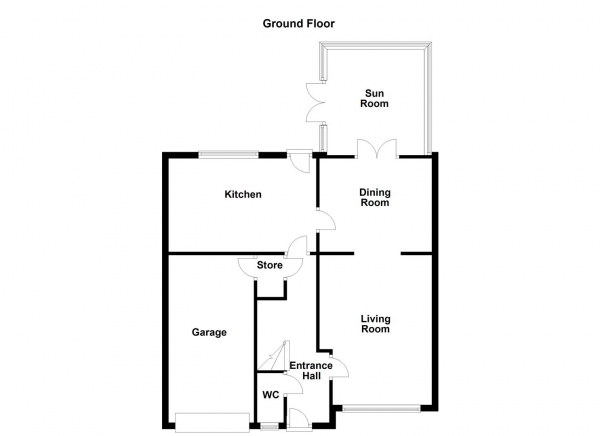 Floor Plan Image for 4 Bedroom Detached House for Sale in Manordale Close, Flockton, Wakefield