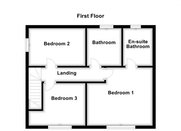 Floor Plan Image for 3 Bedroom Town House for Sale in Frances Road, Earlsheaton, Dewsbury