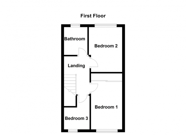 Floor Plan Image for 3 Bedroom Town House for Sale in Ealing Court, Batley