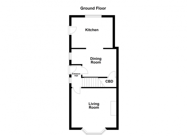 Floor Plan Image for 3 Bedroom Semi-Detached House for Sale in Leeds Road, Dewsbury