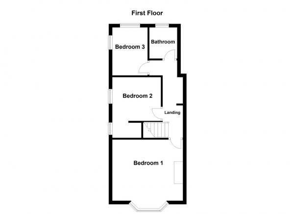 Floor Plan Image for 3 Bedroom Semi-Detached House for Sale in Leeds Road, Dewsbury