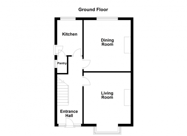 Floor Plan Image for 3 Bedroom Semi-Detached House for Sale in Soothill Lane, Soothill, Batley