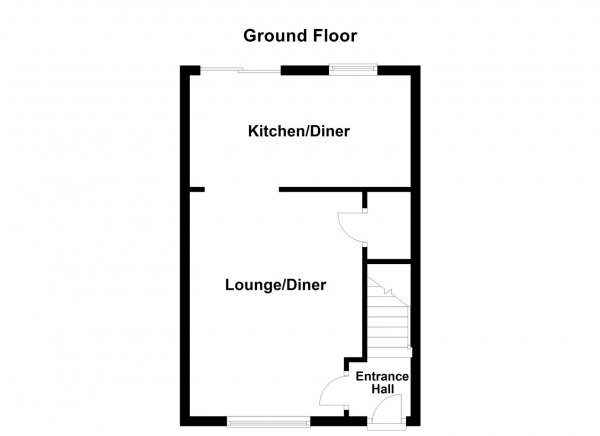 Floor Plan Image for 3 Bedroom Semi-Detached House for Sale in Phoenix Court, Soothill, Batley