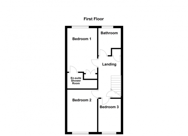 Floor Plan Image for 3 Bedroom Semi-Detached House for Sale in Windsor Road, Dewsbury