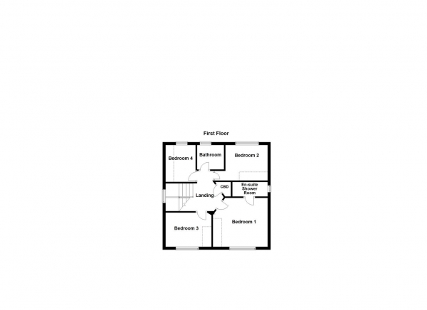 Floor Plan Image for 4 Bedroom Detached House for Sale in Infirmary Road, Dewsbury