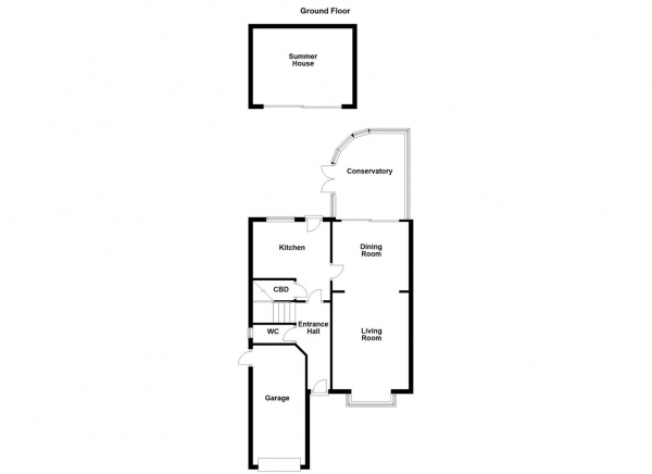 Floor Plan Image for 4 Bedroom Detached House for Sale in Infirmary Road, Dewsbury