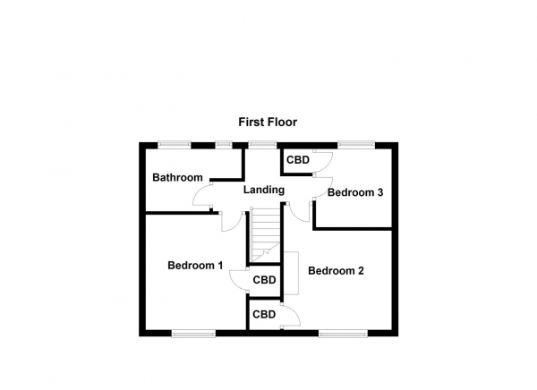 Floor Plan Image for 3 Bedroom Semi-Detached House for Sale in Manor Drive, Ossett