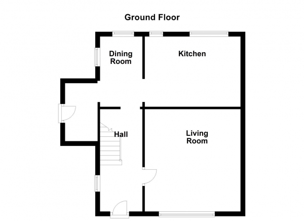 Floor Plan Image for 3 Bedroom Semi-Detached House for Sale in Savile Street, Emley, Huddersfield