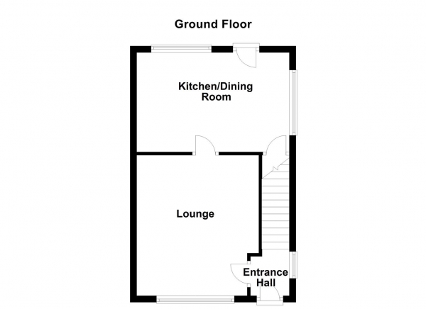 Floor Plan Image for 3 Bedroom Semi-Detached House for Sale in Crown Close, Dewsbury