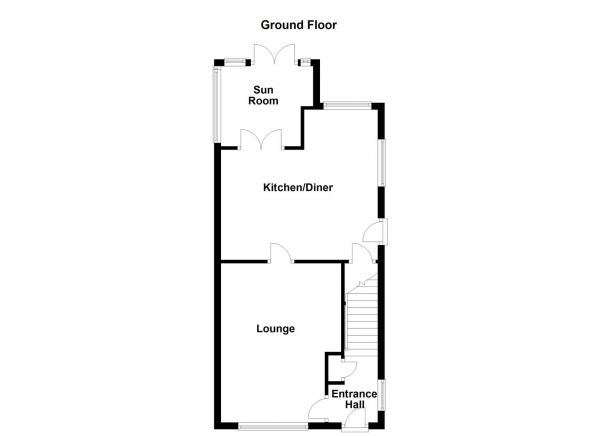 Floor Plan Image for 3 Bedroom Detached House for Sale in Stoneleigh Grove, Ossett