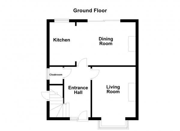 Floor Plan Image for 3 Bedroom Property for Sale in Cromwell Place, Ossett