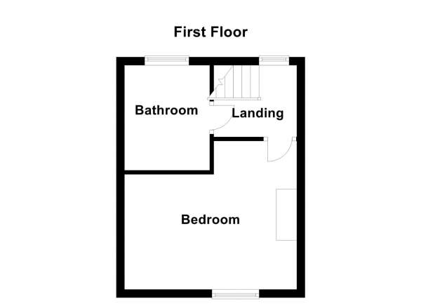 Floor Plan Image for 1 Bedroom Terraced House for Sale in Dale Street, Ossett