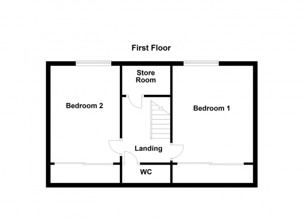 Floor Plan Image for 3 Bedroom Detached Bungalow for Sale in Staincliffe Road, Dewsbury