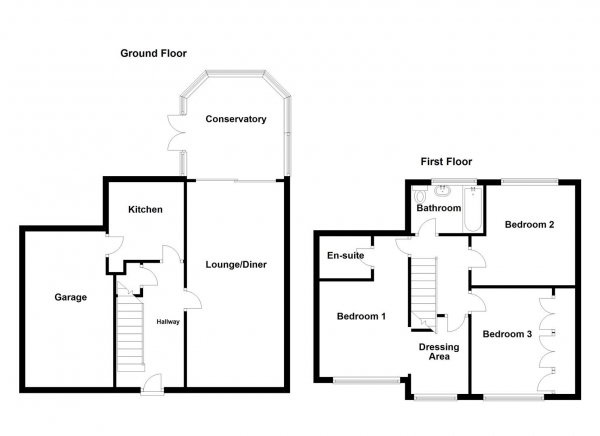 Floor Plan Image for 4 Bedroom Semi-Detached House for Sale in Wheatroyd Crescent, Ossett