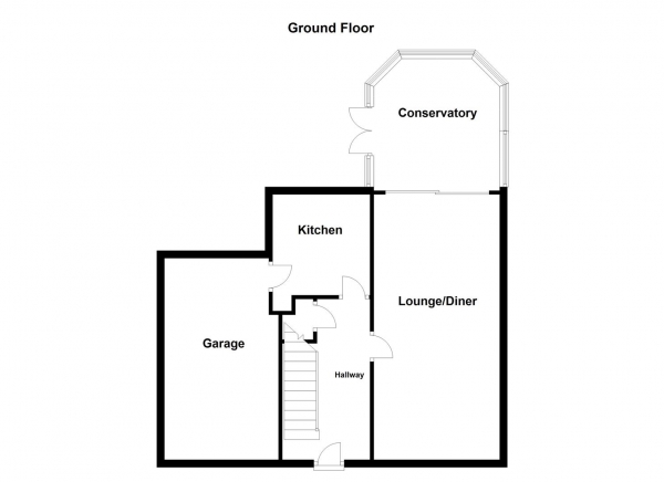 Floor Plan Image for 4 Bedroom Semi-Detached House for Sale in Wheatroyd Crescent, Ossett