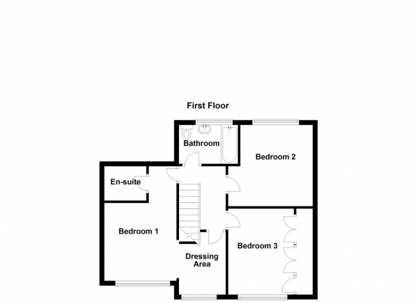 Floor Plan Image for 4 Bedroom Semi-Detached House for Sale in Wheatroyd Crescent, Ossett