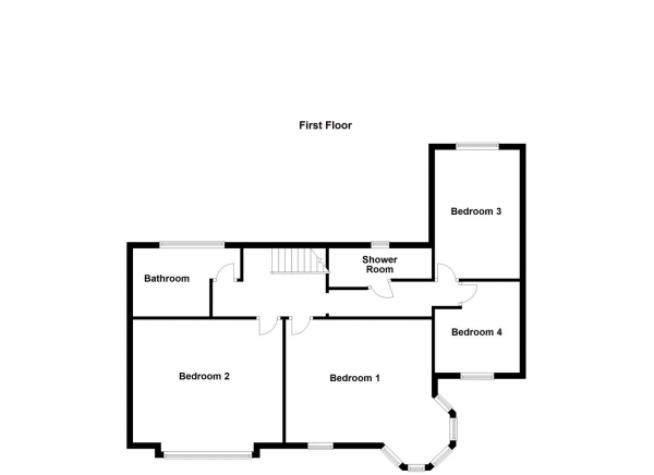 Floor Plan Image for 4 Bedroom Detached House for Sale in Heaton Avenue, Earlsheaton, Dewsbury