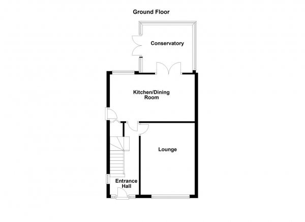 Floor Plan Image for 3 Bedroom Semi-Detached House for Sale in Pennine Road, Dewsbury