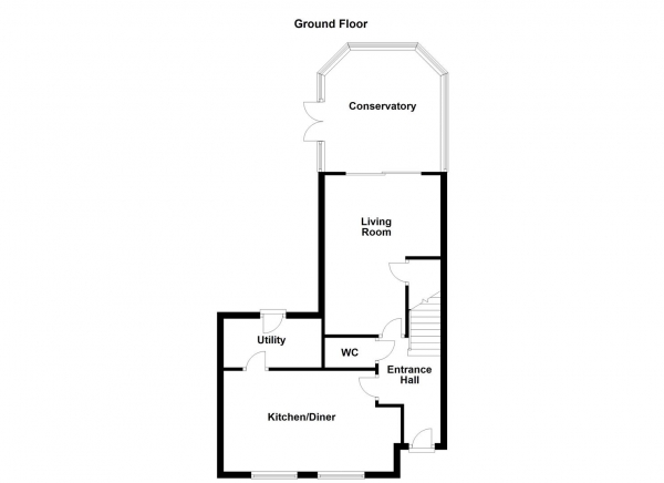 Floor Plan Image for 4 Bedroom Town House for Sale in Moorcroft, Ossett