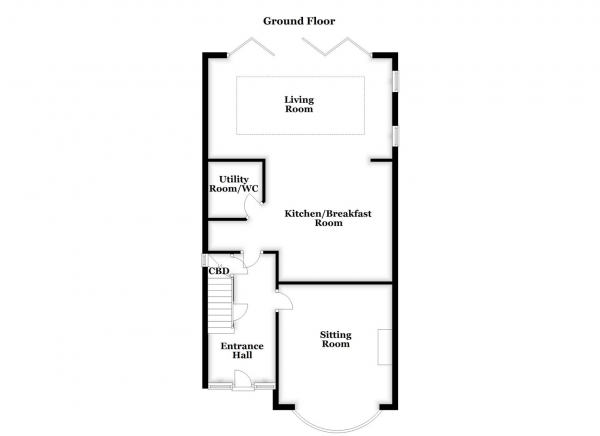 Floor Plan Image for 4 Bedroom Detached House for Sale in Kingsway, Ossett