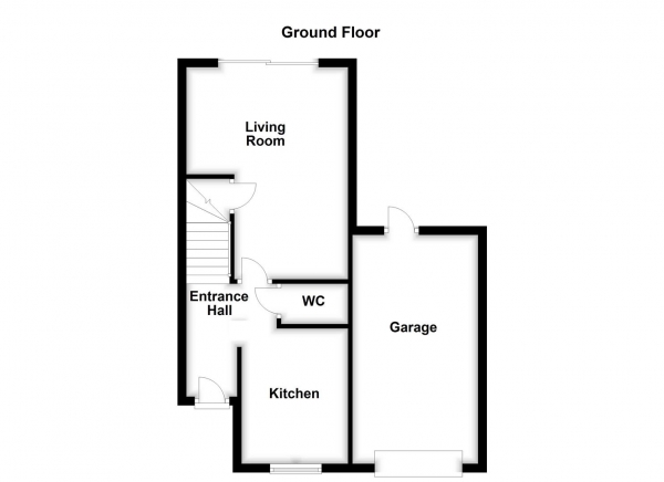 Floor Plan Image for 3 Bedroom Town House for Sale in Moorcroft, Ossett