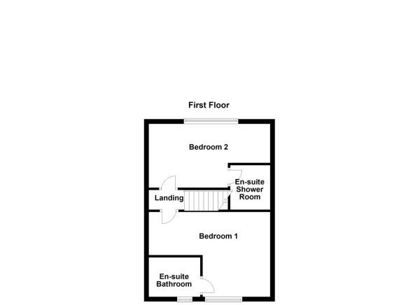 Floor Plan Image for 2 Bedroom Detached House for Sale in Frank Close, Dewsbury