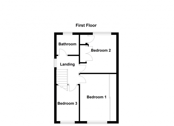 Floor Plan Image for 3 Bedroom Semi-Detached House for Sale in Highfield Crescent, Overton, Wakefield