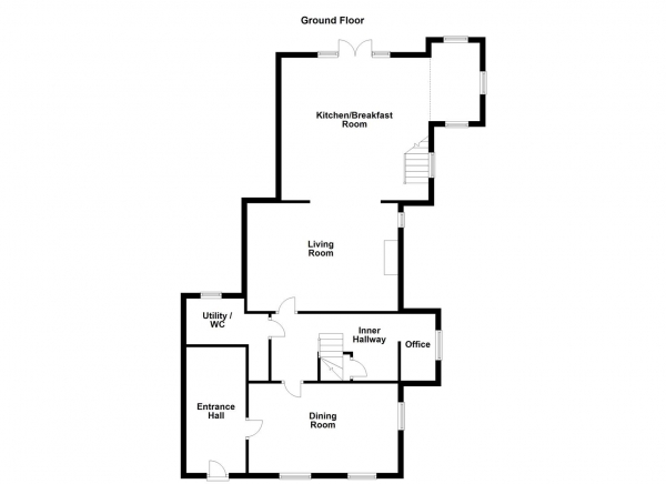 Floor Plan Image for 4 Bedroom Detached House for Sale in Sandy Lane, Middlestown, Wakefield