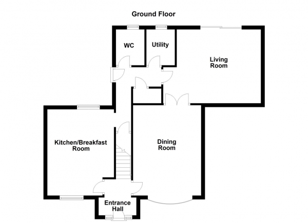 Floor Plan Image for 4 Bedroom Detached House for Sale in Sandholme Drive, Ossett