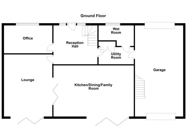 Floor Plan Image for 4 Bedroom Detached House for Sale in Roundwood Road, Ossett