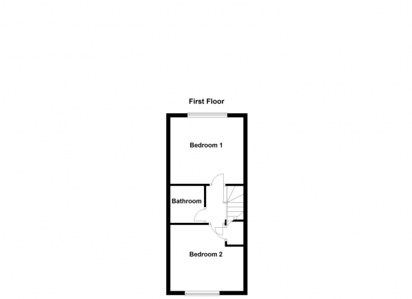 Floor Plan Image for 2 Bedroom Town House for Sale in Berryfield Garth, Ossett