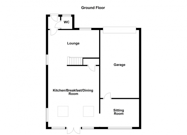 Floor Plan for 4 Bedroom Detached House for Sale in Manor Park, Dewsbury, WF12, 7ST -  &pound489,950