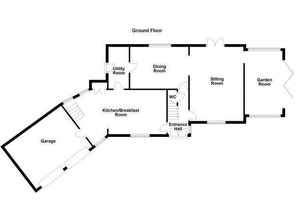 Floor Plan for 5 Bedroom Detached House for Sale in Stoneroyd Farm, Flockton, Wakefield, WF4, 4TN -  &pound734,500