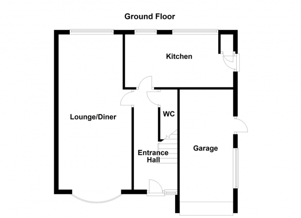 Floor Plan for 4 Bedroom Detached House for Sale in Glenfields, Netherton, Wakefield, WF4, 4SH -  &pound285,000