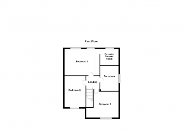 Floor Plan for 3 Bedroom Detached House for Sale in High Street, Ossett, WF5, 9RQ - Guide Price &pound375,000