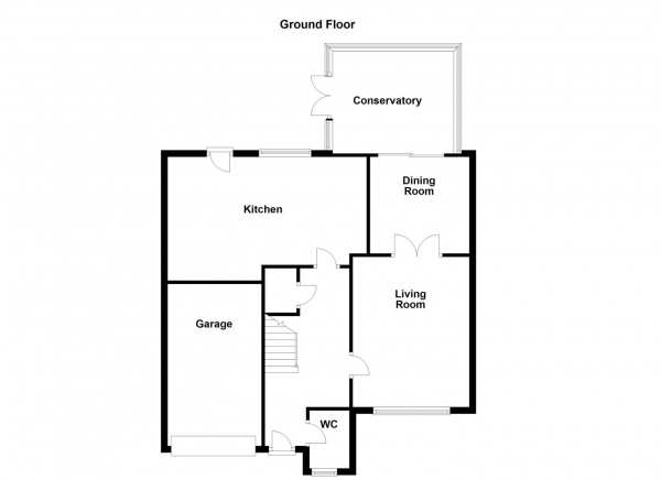 Floor Plan Image for 4 Bedroom Detached House for Sale in Manor Park, Dewsbury