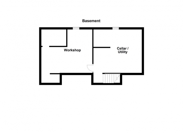 Floor Plan Image for 4 Bedroom Terraced House for Sale in New Road, Middlestown, Wakefield