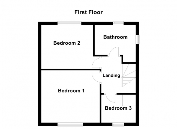 Floor Plan Image for 3 Bedroom Property for Sale in Nell Gap Lane, Overton