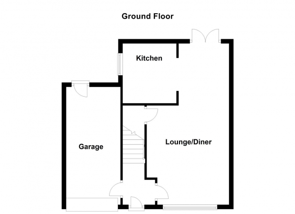 Floor Plan Image for 3 Bedroom Semi-Detached House for Sale in Hawthorne Close, Flockton