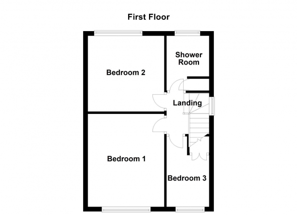 Floor Plan Image for 3 Bedroom Semi-Detached House for Sale in Prospect Road, Ossett