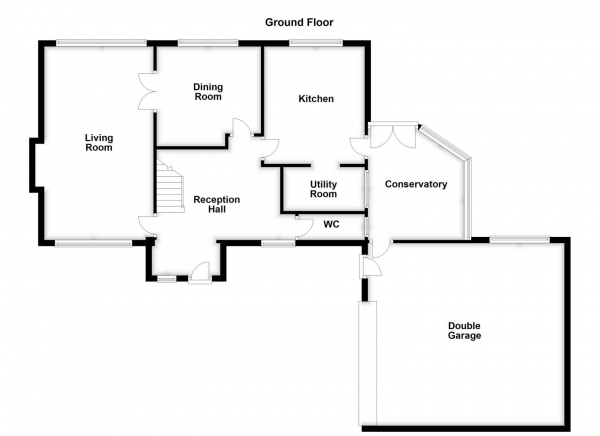 Floor Plan Image for 3 Bedroom Detached House for Sale in Sandy Lane, Middlestown, Wakefield