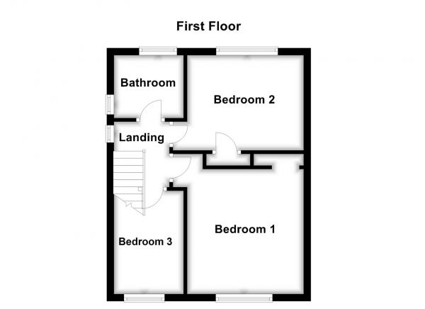 Floor Plan Image for 3 Bedroom Semi-Detached House for Sale in Broadacre Road, Ossett