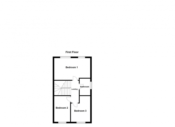 Floor Plan Image for 3 Bedroom Semi-Detached House for Sale in Southdale Gardens, Ossett