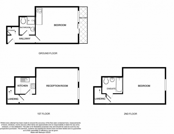 Floor Plan Image for 2 Bedroom Town House for Sale in Albion Street, Jewellery Quarter