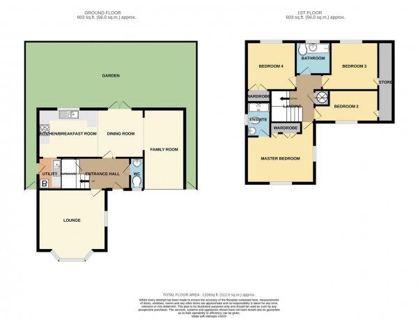 Floor Plan Image for 4 Bedroom Property for Sale in Taylor Way, Oldbury