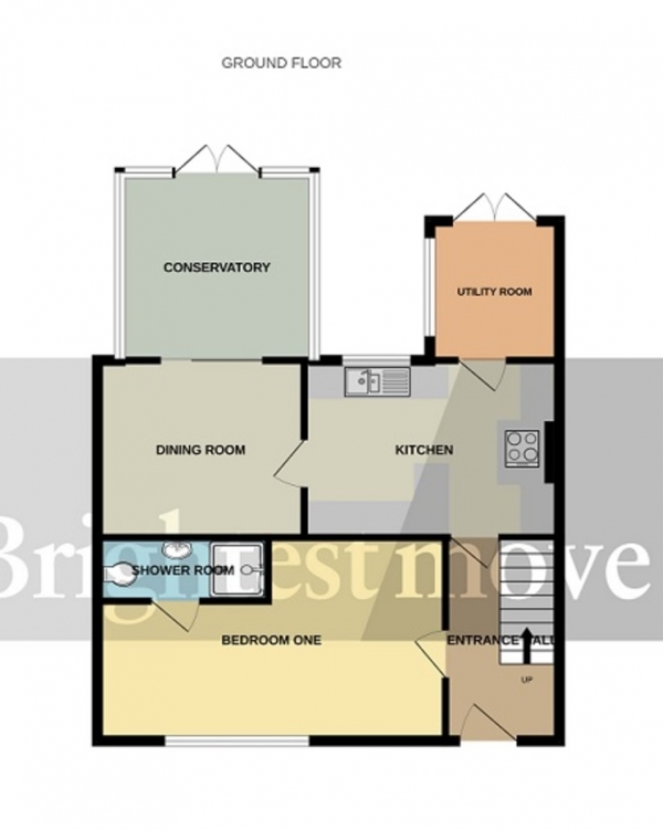 Floor Plan Image for 4 Bedroom Property for Sale in Sunnybank Road, Bridgwater