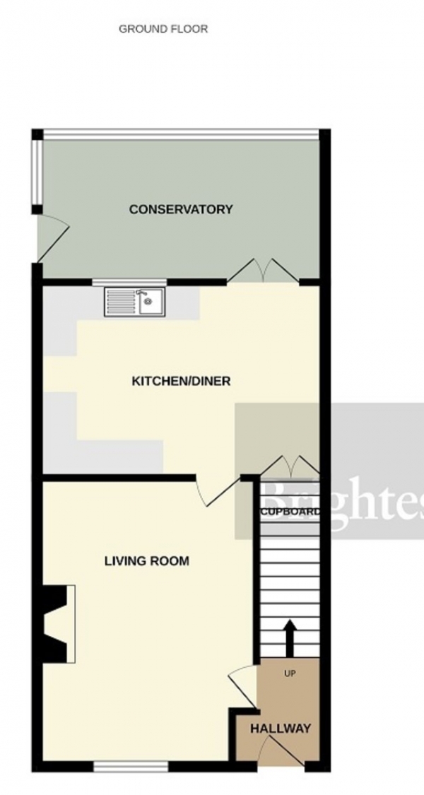 Floor Plan Image for 3 Bedroom Semi-Detached House for Sale in Wade Close, Westonzoyland