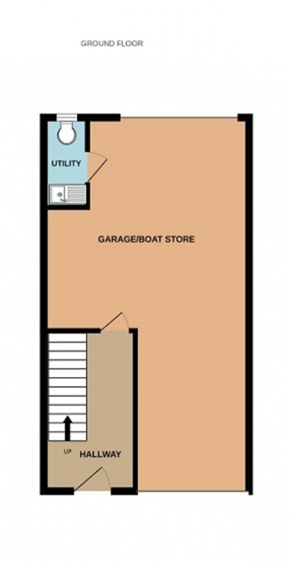 Floor Plan Image for 4 Bedroom Town House for Sale in Quayside, Bridgwater